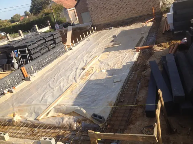 Marilles, photo de chantier 6