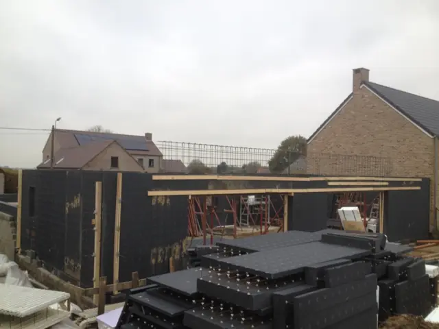 Marilles, photo de chantier 14