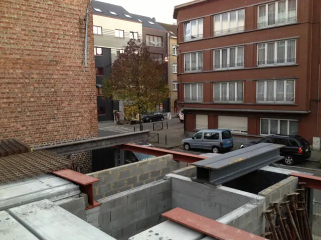 Molenbeek, photo de chantier 7