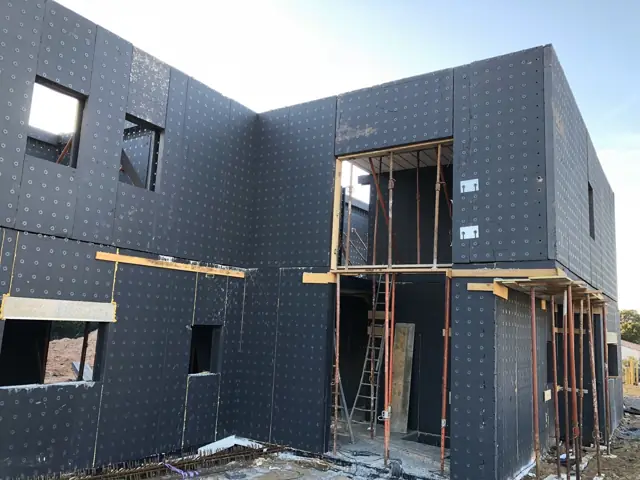 Mougins — villa contemporaine, photo de chantier 6