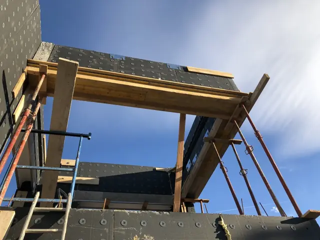 Mougins — villa contemporaine, photo de chantier 8