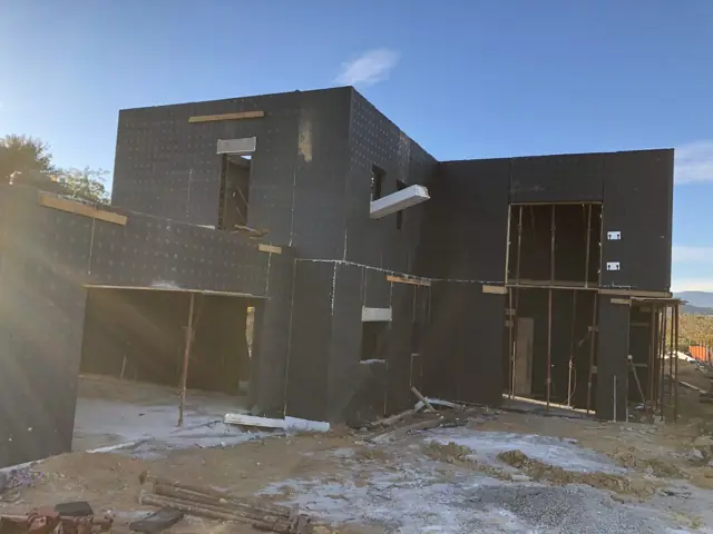 Mougins — villa contemporaine, photo de chantier 12