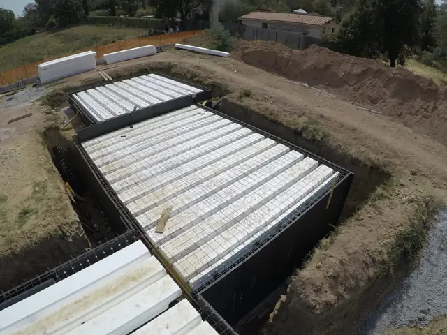 Mougins — villa contemporaine, photo de chantier 26