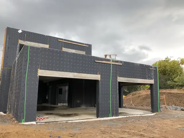 Mougins — villa contemporaine, photo de chantier 43