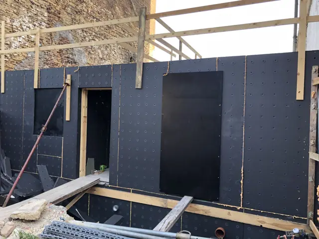 Namur — immeuble, photo de chantier 14