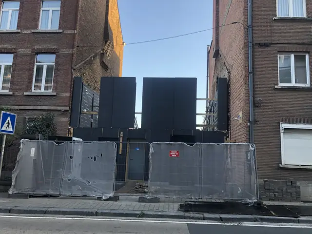Namur — immeuble, photo de chantier 18