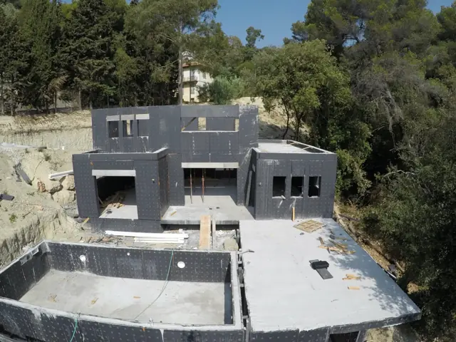 Nice, photo de chantier 1