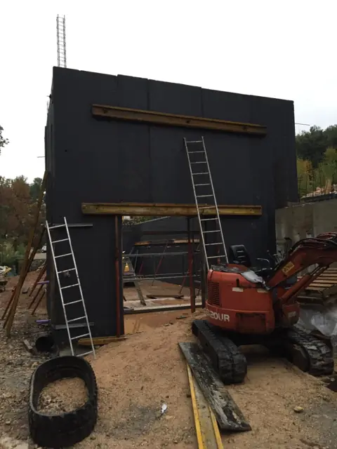 Opio, photo de chantier 3