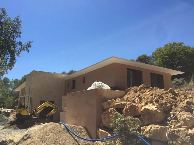 Opio, photo de chantier 5