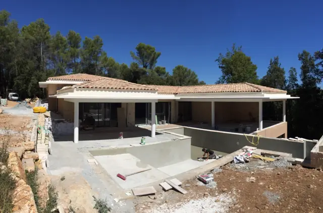 Opio, photo de chantier 6