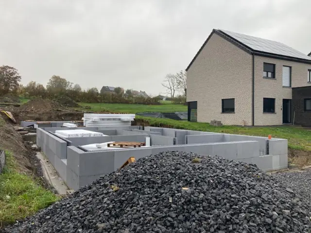 Petit-Rechain, photo de chantier 2