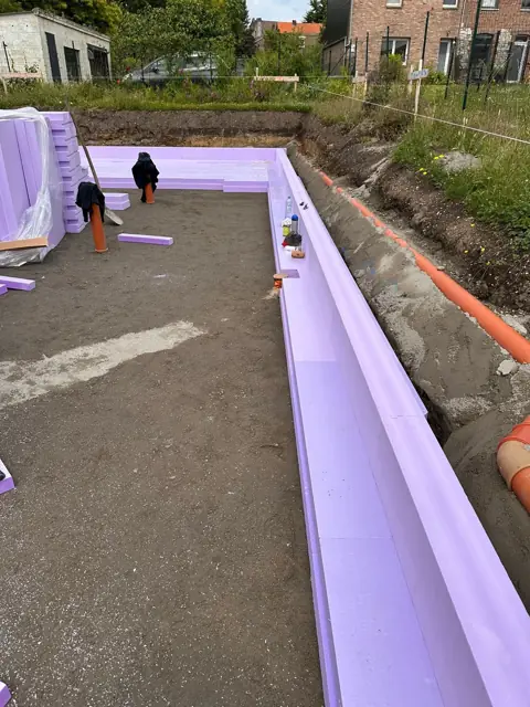 Saint-Georges-sur-Meuse, photo de chantier 2