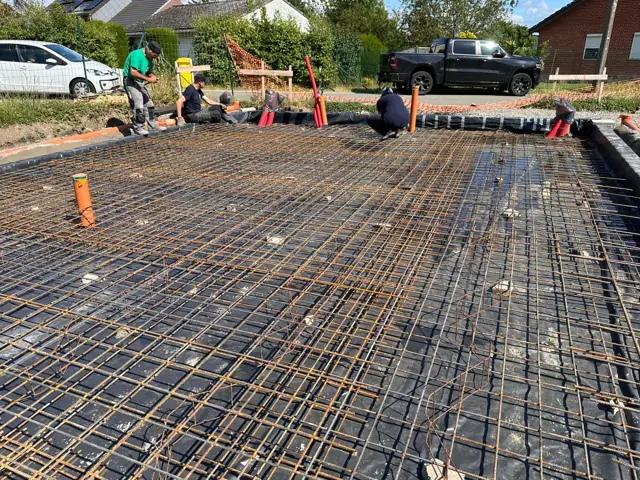 Saint-Georges-sur-Meuse, photo de chantier 8