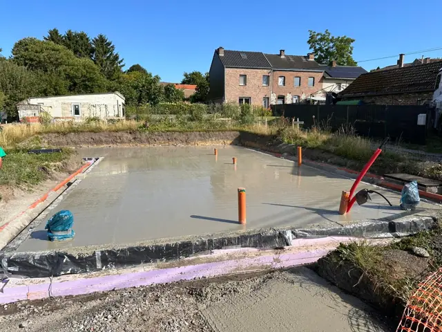 Saint-Georges-sur-Meuse, photo de chantier 10