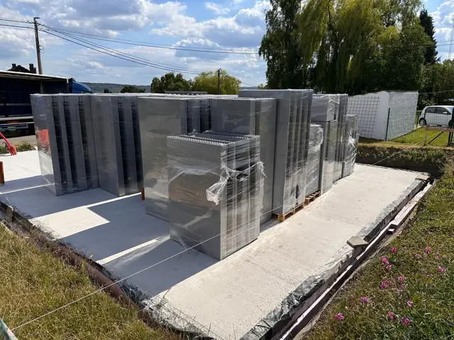 Saint-Georges-sur-Meuse, photo de chantier 13