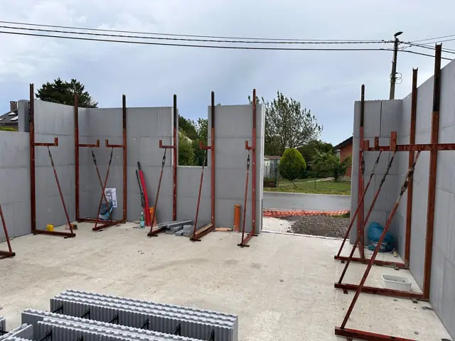 Saint-Georges-sur-Meuse, photo de chantier 17