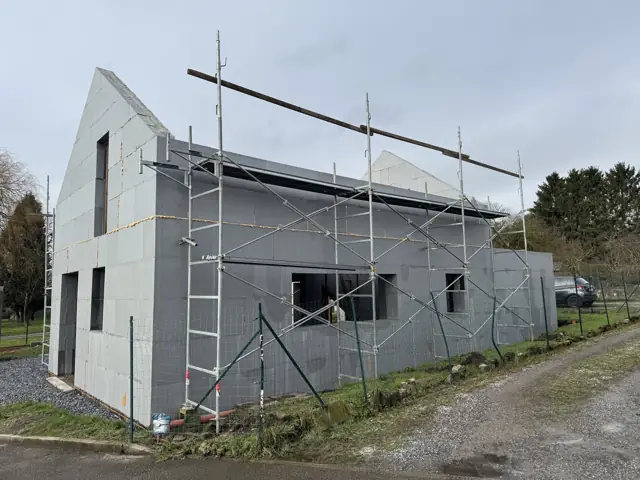 Saint-Georges-sur-Meuse, photo de chantier 27