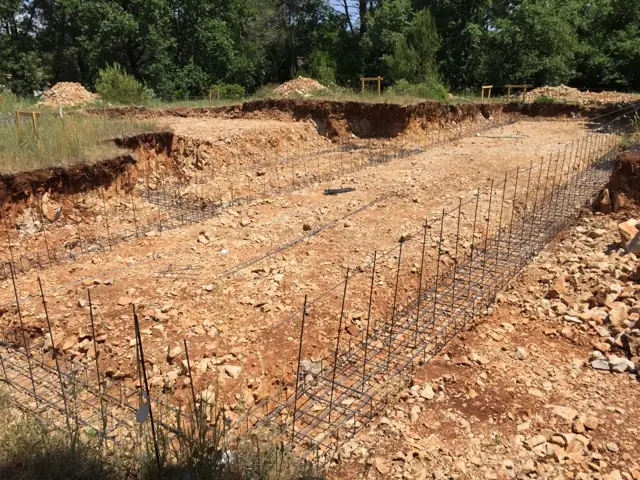 Saint-Paul-de-Vence, photo de chantier 2