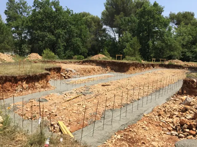 Saint-Paul-de-Vence, photo de chantier 3