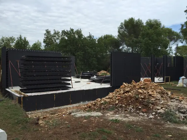 Saint-Paul-de-Vence, photo de chantier 10
