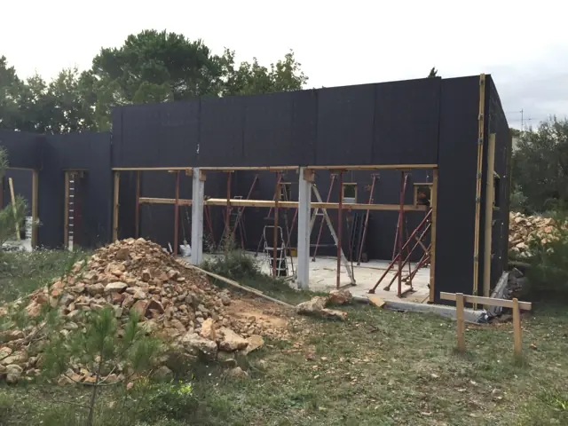 Saint-Paul-de-Vence, photo de chantier 13