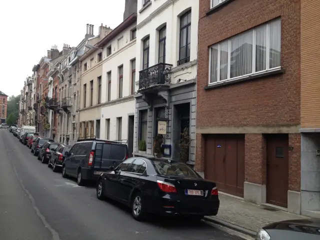 Bruxelles, rue Saint-Quentin, photo de chantier 1