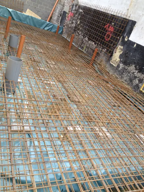 Bruxelles, rue Saint-Quentin, photo de chantier 4