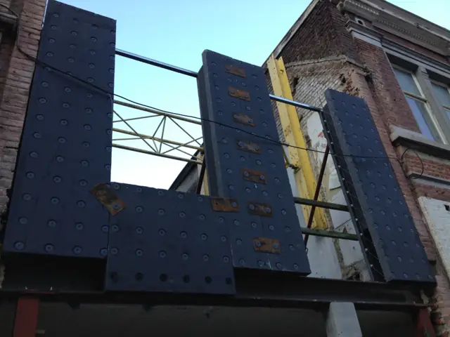 Bruxelles, rue Saint-Quentin, photo de chantier 8