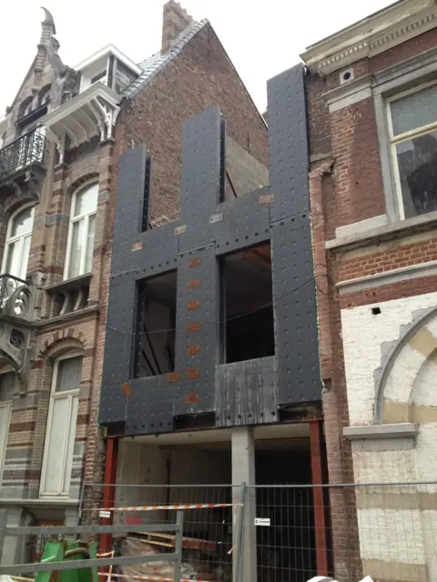Bruxelles, rue Saint-Quentin, photo de chantier 9