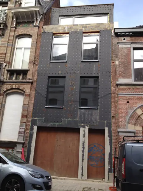 Bruxelles, rue Saint-Quentin, photo de chantier 14