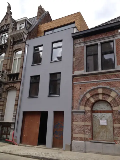 Bruxelles, rue Saint-Quentin, photo de chantier 17