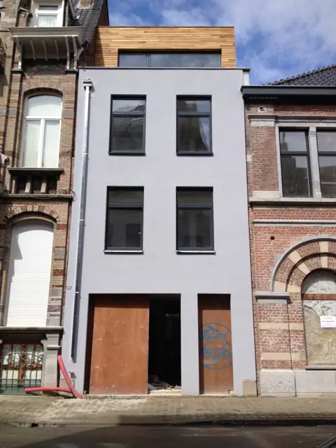 Bruxelles, rue Saint-Quentin, photo de chantier 19