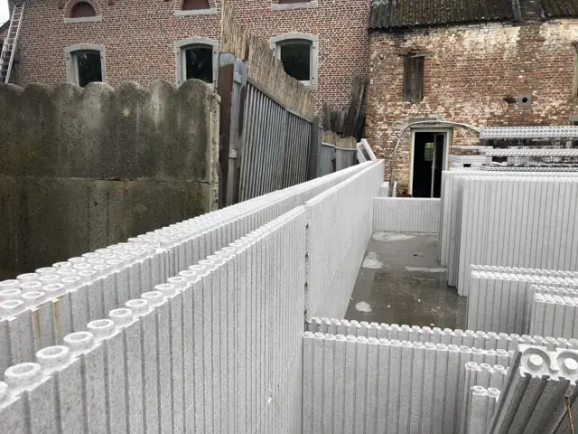 Temploux — atelier de boulangerie, photo de chantier 2