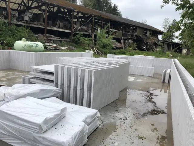 Temploux — atelier de boulangerie, photo de chantier 3