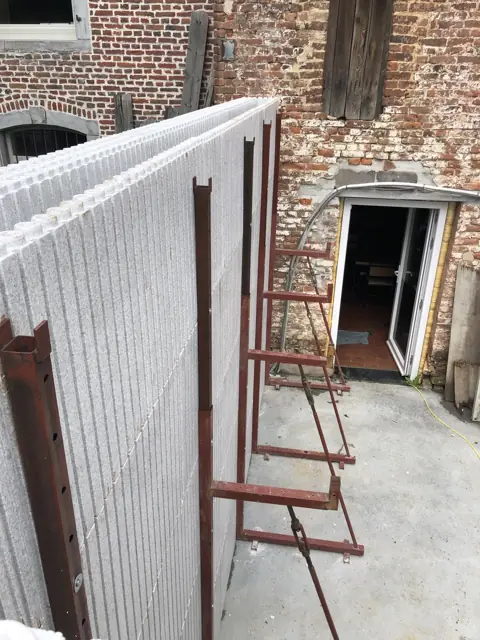Temploux — atelier de boulangerie, photo de chantier 5