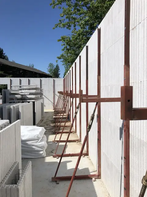 Temploux — atelier de boulangerie, photo de chantier 9