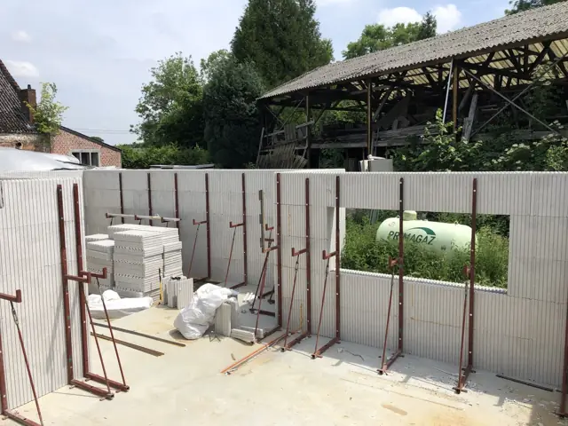 Temploux — atelier de boulangerie, photo de chantier 13