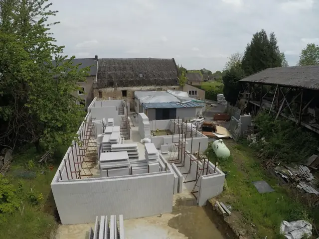 Temploux — atelier de boulangerie, photo de chantier 22