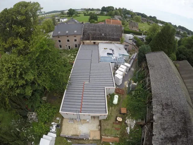 Temploux — atelier de boulangerie, photo de chantier 26