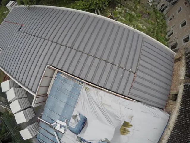 Temploux — atelier de boulangerie, photo de chantier 29