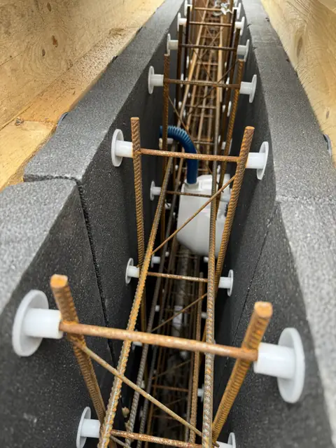 Temploux — piscine, photo de chantier 3