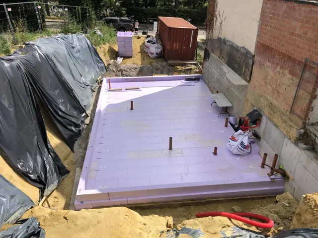 Uccle, photo de chantier 6