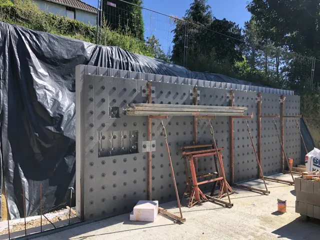 Uccle, photo de chantier 11