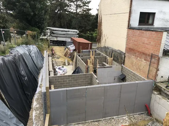 Uccle, photo de chantier 14