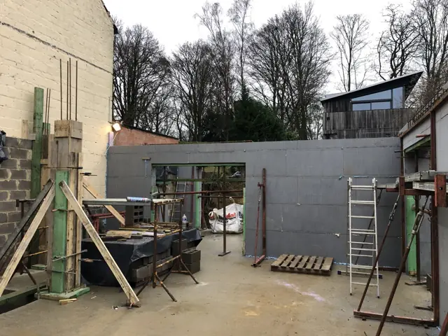 Uccle, photo de chantier 20