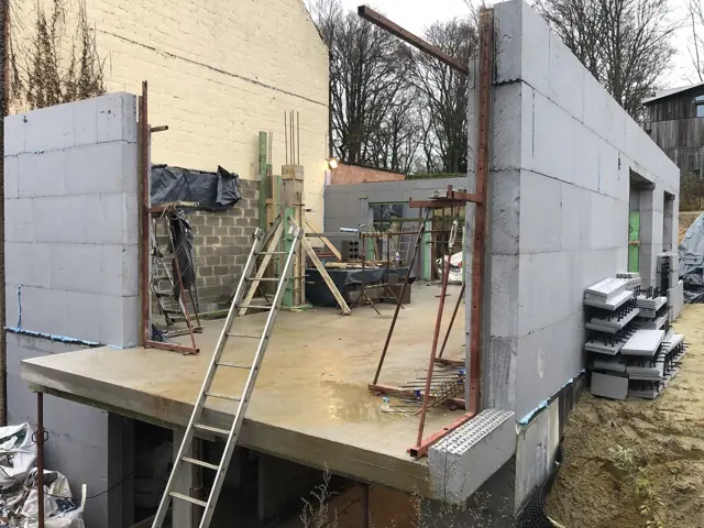 Uccle, photo de chantier 21