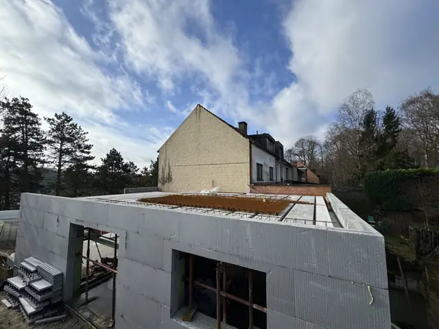 Uccle, photo de chantier 23