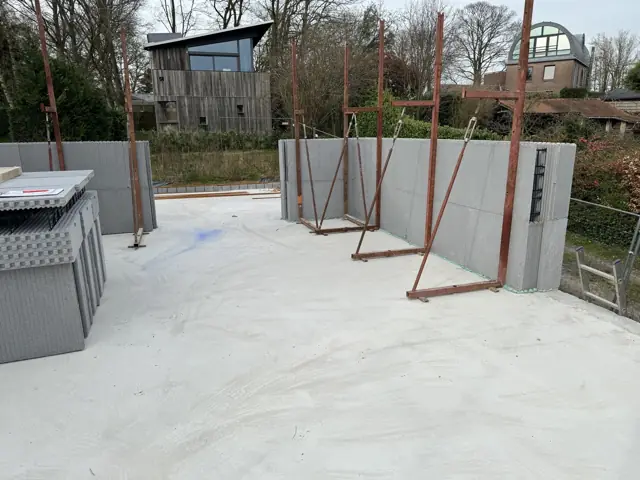 Uccle, photo de chantier 24