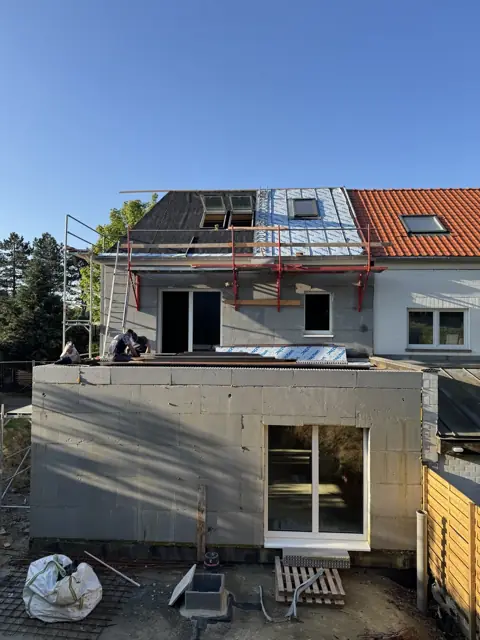 Uccle, photo de chantier 32