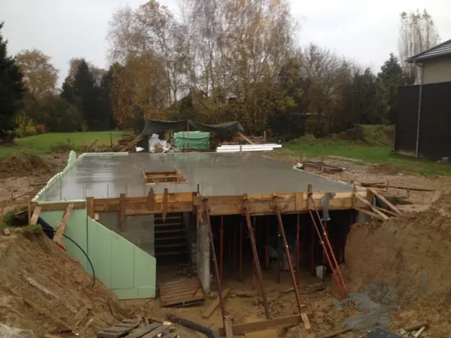 Wemmel — toiture végétalisée, photo de chantier 6